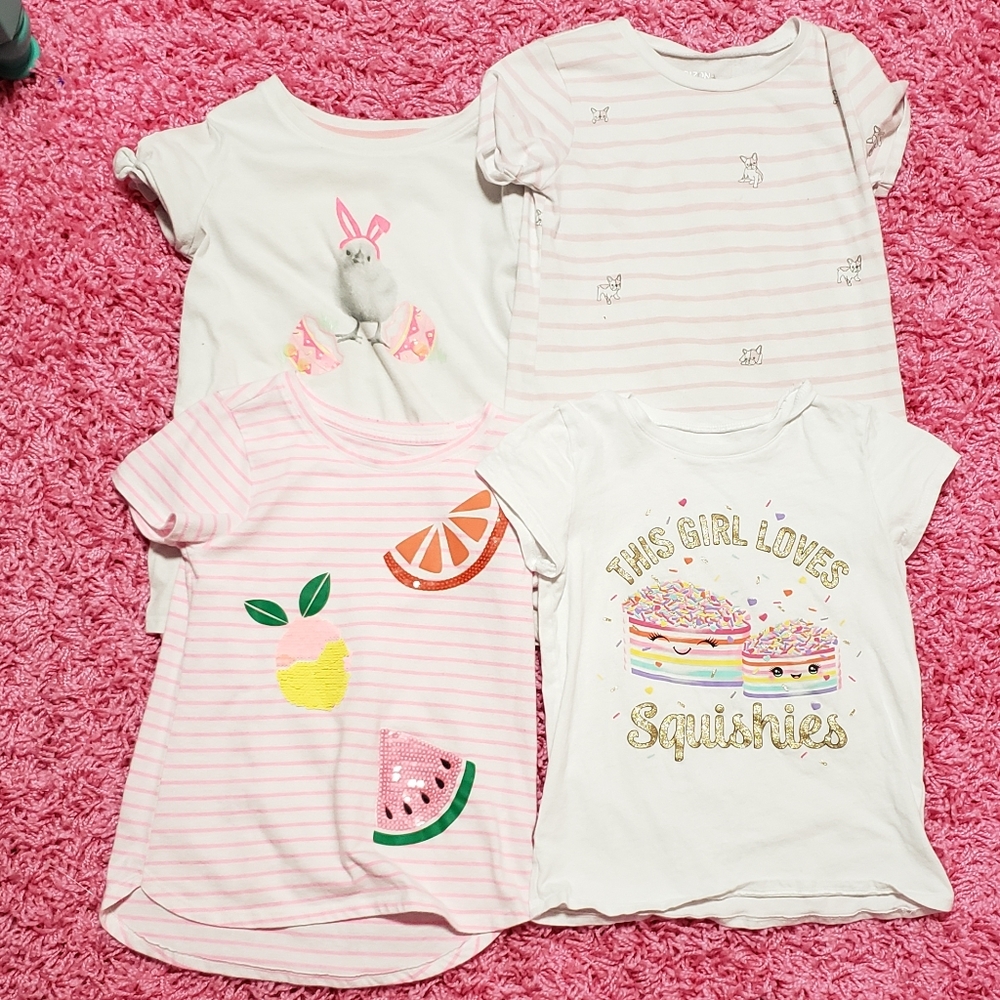 7/8 girl shirts bundle
